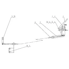 ACCELERATOR PEDAL - Блок «THROTTLE CONTROL SYSTEM»  (номер на схеме: 3)