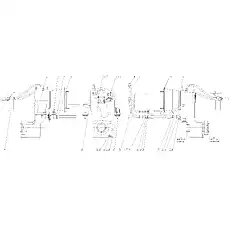 THREADED LINK - Блок «TORQUE CONVERTER & GEARBOX ASSEMBLY»  (номер на схеме: 5)