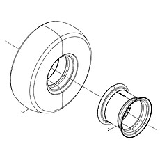 TYRE & RIM ASSEMBLY 01E0089_000_00