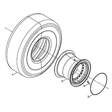 TYRE & RIM ASSEMBLY 01E0132_000_00