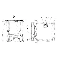 Шайба 4 - Блок «22E0274 Система радиоприемника»  (номер на схеме: 3)