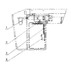 Кольцо резиновое - Блок «22E0265 Система управления подъемным механизмом капота»  (номер на схеме: 2)