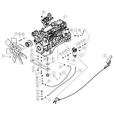 BOLT M10×35-8.8-ZN.D - Блок «ENGINE SYSTEM 00Y0229_000_00»  (номер на схеме: 28)