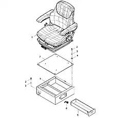 TOOL KIT - Блок «SEAT AS 46E0036_003_00»  (номер на схеме: 6)
