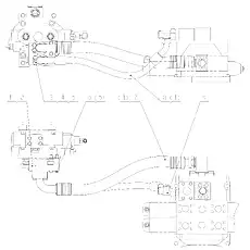 BOLT M10×80-8.8-ZN.D - Блок «UNLOAD VALVE LINES 00C4025_000_00»  (номер на схеме: 6)