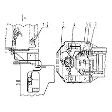 Спидометр - Блок «22E0111 Проводка устройств переключения»  (номер на схеме: 6)