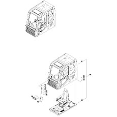 CAB ASSEMBLY 41E0602 000