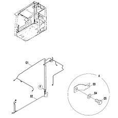 CAB WIRING ASSEMBLY (D) 46C2761