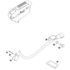 CONSOLE ASSEMBLY-LH 46C6531 001