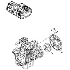 FLANGE SUPPORT (B) 40C3479