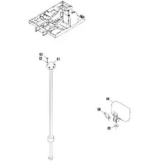 FUEL LEVEL SENSOR - Блок «FRAME WIRING ASSEMBLY (D) 46C9369»  (номер на схеме: 1)