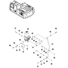 FUEL FILTER SUPPORT (B) 40C5521