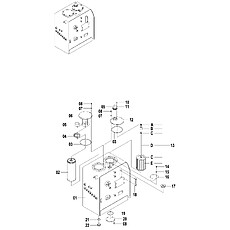 HYDRAULIC OIL TANK 21C0605 002