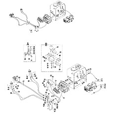 OIL INLET AND OUTLET CIRCUIT (D) 12Y0020