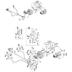 HOSE ASSEMBLY - Блок «OIL INLET AND OUTLET CIRCUIT (D) 12Y0020»  (номер на схеме: 23)