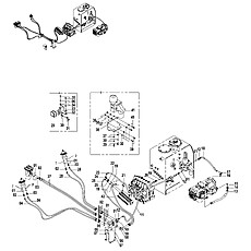 OIL INLETAND OUTLET CIRCUIT (D) 12E0255