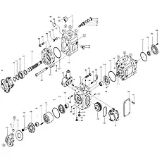 THRUST RING - Блок «PUMP ASSEMBLY 11C1469 000»  (номер на схеме: 127)