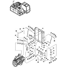 RADIATOR SUPPORT (D) 40C3489