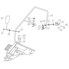 REVOLVING FRAME ASSEMBLY (B) 34E0139