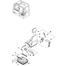 BRACKET - Блок «SEAT 47C1775 001»  (номер на схеме: 11)