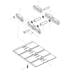 TRACK ASSEMBLY 25C0721 001