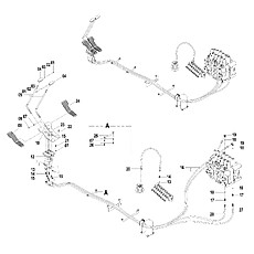 TRAVEL FUNCTION PILOT CIRCUIT (C) 12Y0020