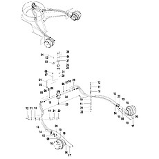 TRAVEL HYDRAULIC SYSTEM 13E0067 004