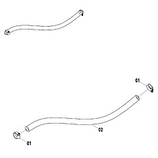 WATER HOSE 46C7208 000