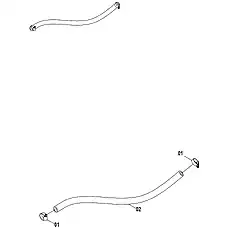 CLAMP - Блок «WATER HOSE»  (номер на схеме: 1)