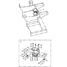 Болт M10x20-8.8-Zn.D - Блок «Электрическая система»  (номер на схеме: 11)