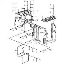 Болт М12х30-8.8-Zn.D - Блок «Панель внутренняя»  (номер на схеме: 21)