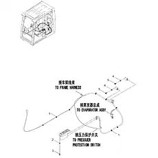 SCREW M5×16-4.8-ZN.D - Блок «Система кондиционирования воздуха»  (номер на схеме: 3)