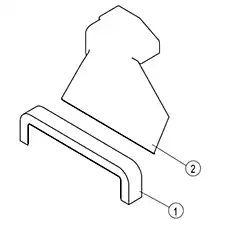 SPONGE - Блок «AIR DUCT 37C0698_000_00»  (номер на схеме: 1)