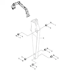 T-SLEEVE - Блок «ARM 43C4727_000_00»  (номер на схеме: 4)