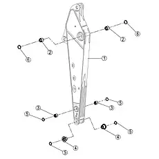 DUST RING - Блок «ARM 43C5693_000_00»  (номер на схеме: 6)