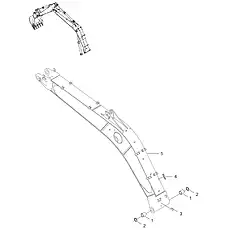 BUSHING - Блок «BOOM 43C2425_000_00»  (номер на схеме: 1)