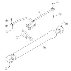 BOOM CYLINDER ASSEMBLY-LH 10C1919_000_00