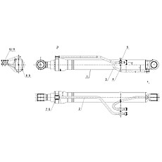 BOOM CYLINDER ASSEMBLY-LH 10C3142_000_00