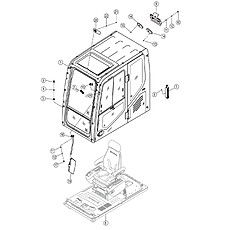 CAB ASSEMBLY 41Y0541_000_00