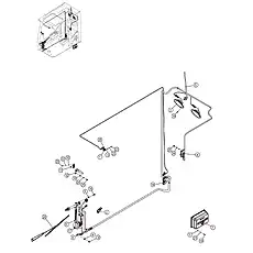 NOZZLE - Блок «CAB WIRING ASSEMBLY 49C2260_000_00»  (номер на схеме: 13)