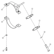 BOLT M10×35-10.9-DK - Блок «CLAMP 09C1125_001_00»  (номер на схеме: 5)