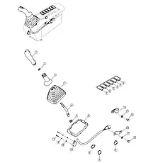 STOP PLATE - Блок «CONSOLE ASSEMBLY-LH 49C1142_000_00»  (номер на схеме: 6)