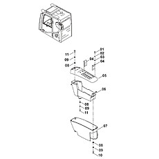 CONSOLE ASSEMBLY-RH 34C1706_002_00