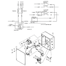 SCREW M4×20-4.8-DK - Блок «CONTROL BOX ASSEMBLY 49C5424_000_00»  (номер на схеме: 12)