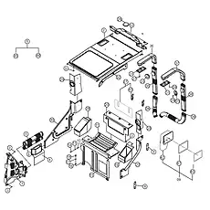 AIR DUCT - Блок «DECORATION ASSEMBLY 47C1349_001_00»  (номер на схеме: 42)