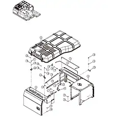 BOLT M12×40-10.9-DK - Блок «ENGINE HOOD ASSEMBLY 44Y0208_000_02»  (номер на схеме: 16)