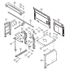 CUSHION HEAD - Блок «ENGINE HOOD ASSEMBLY 48C3402_000_00»  (номер на схеме: 13)