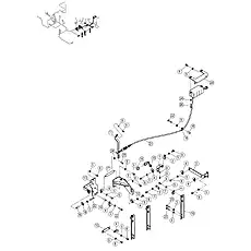 GOVERNOR ACTUATOR - Блок «FRAME WIRING ASSEMBLY 49C0276_000_03»  (номер на схеме: 21)