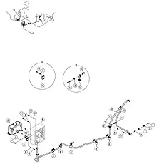 WASHER RESERVOIR - Блок «FRAME WIRING ASSEMBLY 49C5134_000_01»  (номер на схеме: 6)