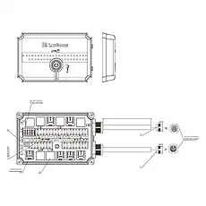 CLAMP - Блок «FUSE BOX»  (номер на схеме: 9)